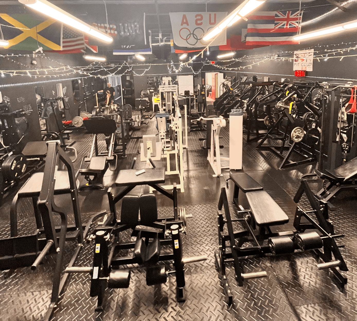 Private gym floor at 30 Plus Fit Club LLC in Port Saint Lucie
