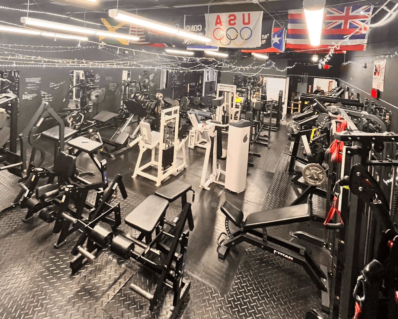 Training equipment inside 30 Plus Fit Club LLC