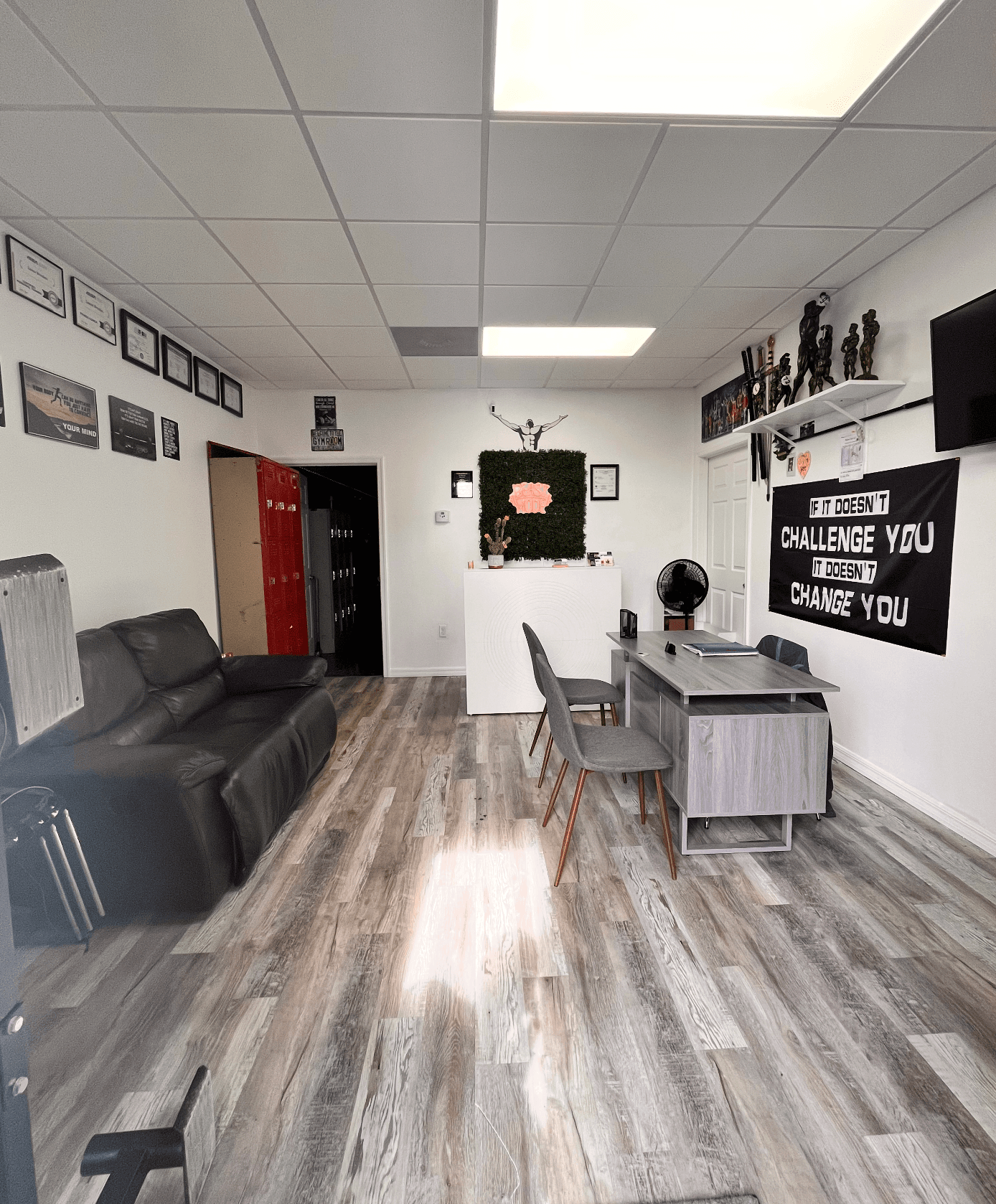 Personal training studio at 30 Plus Fit Club LLC